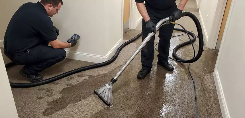 Basement Flooded Carpet Soaked Recovery in Suches