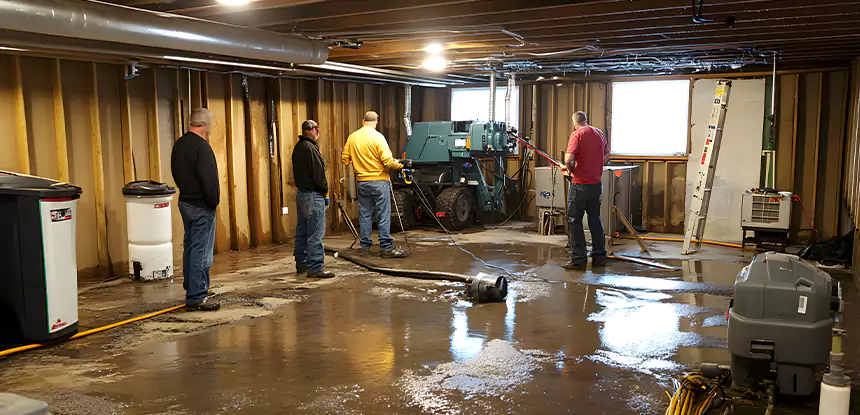 Commercial Water Damage Cleanup in Suches