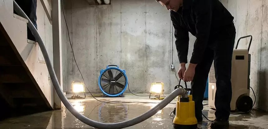 Commercial Water Damage Repair in Suches