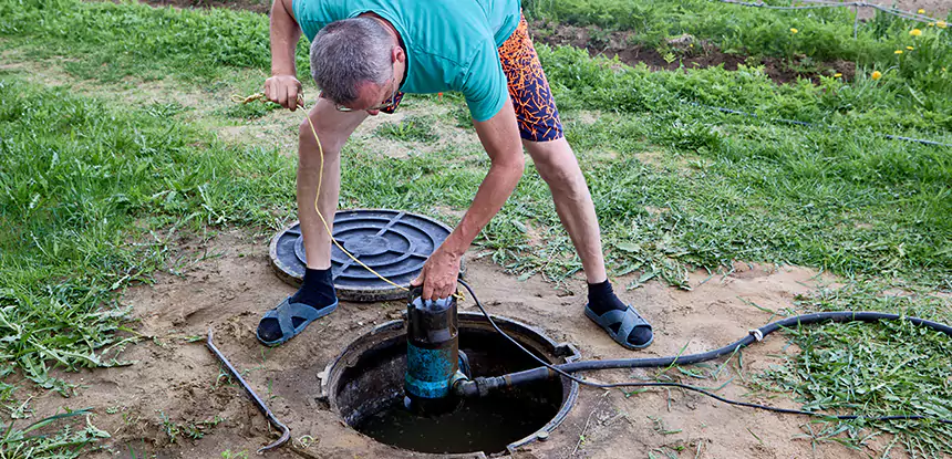 Outdoor Sewage Cleanup in Suches