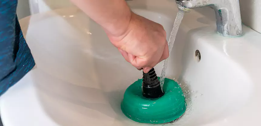 Sink Standing Water Blockage Removal in Suches