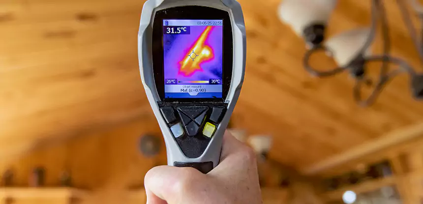 Infrared Camera Roof Leak Detection in Suches