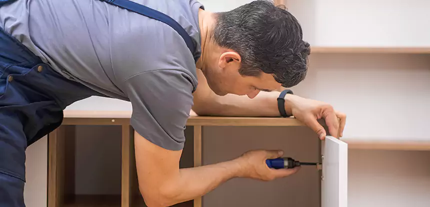 Water Damaged Cabinet Repair in Suches