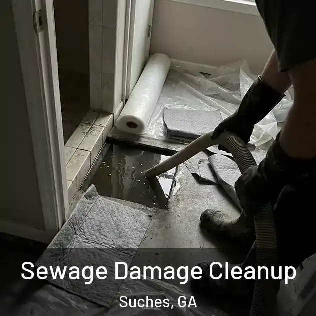  Sewage Damage Cleanup Suches, GA